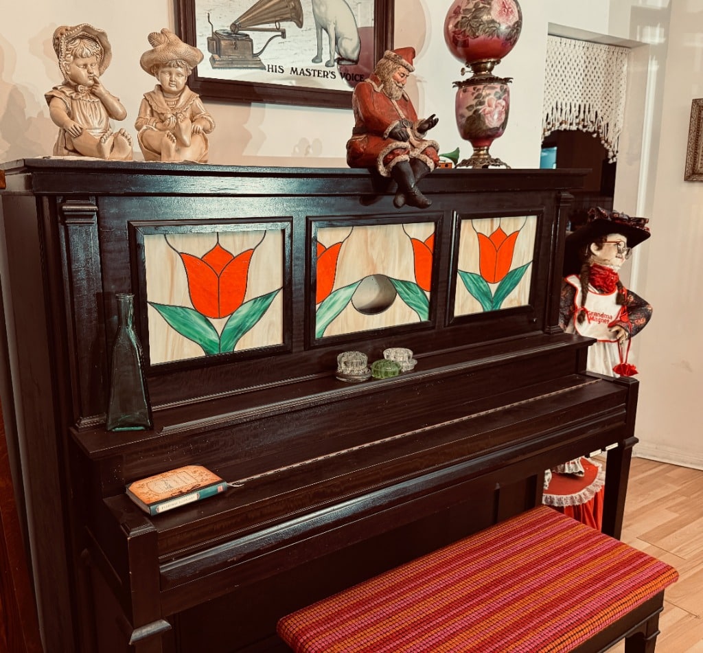 A Collector’s Dream: Antique Music Players, Vintage Treasures & Global Décor