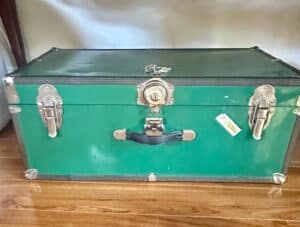 Vintage-Green-Concourse-Steamer-Trunk
