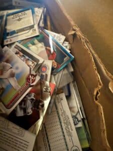 baseball cards