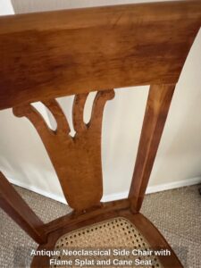 Antique-Neoclassical-Side-Chair-with-Flame-Splat-and-Cane-Seat-second-image