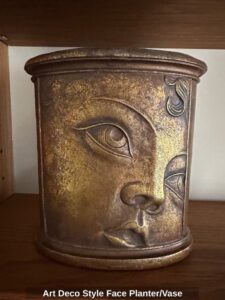 Art-Deco-Style-Face-Planter-or-Vase-second-image