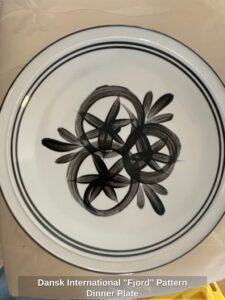 Dansk-International-Fjord-Pattern-Dinner-Plate