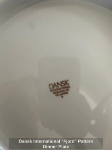 Dansk-International-Fjord-Pattern-Dinner-Plate-second-image