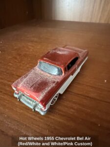 Hot-Wheels-Chevrolet-Bel-Air-Red-or-White-and-White-or-Pink-Custom