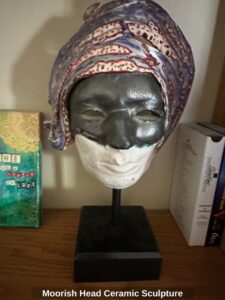 Moorish-Head-Ceramic-Sculpture