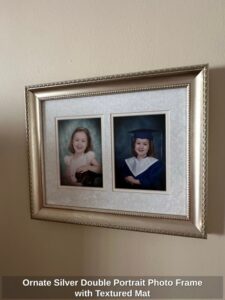 Ornate-Silver-Double-Portrait-Photo-Frame-with-Textured-Mat