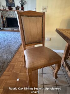 Rustic-Oak-Dining-Set-with-Upholstered-Chairs-third-image