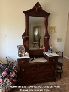 Victorian-Eastlake-Walnut-Dresser-with-Mirror-and-Marble-Top