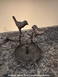 Vintage-Metal-Bird-Candlestick-Holder