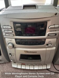 White-Westinghouse-Stereo-System-with-CD-Player-and-Cassette-Deck-second-image