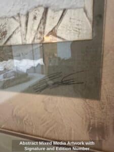 Abstract-Mixed-Media-Artwork-with-Signature-and-Edition-Number-second-image-2