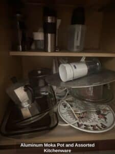 Aluminum-Moka-Pot-and-Assorted-Kitchenware