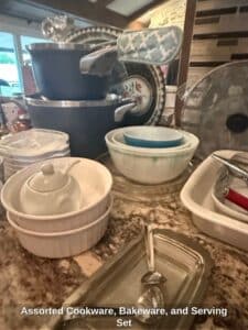 Assorted-Cookware-Bakeware-and-Serving-Set-1