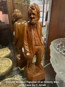 Carved-Wooden-Figurine-of-an-Elderly-Man-with-Cane-by-C.-Arndt-2