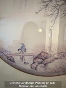 Chinese-Landscape-Painting-on-Silk-Scholar-on-Horseback-second-image