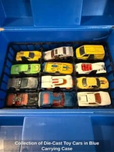 Collection-of-Die-Cast-Toy-Cars-in-Blue-Carrying-Case-second-image