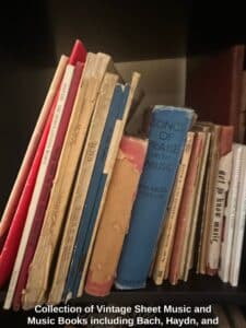 Collection-of-Vintage-Sheet-Music-and-Music-Books-including-Bach-Haydn-and-Beethoven-Scores
