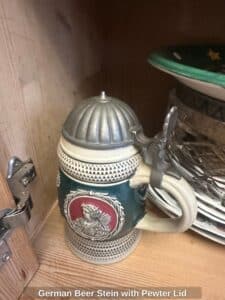 German-Beer-Stein-with-Pewter-Lid