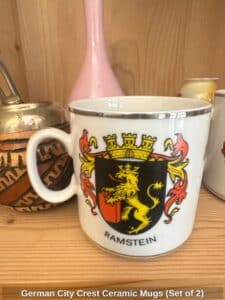 German-City-Crest-Ceramic-Mugs-Set-of-