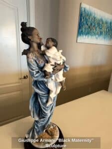 Giuseppe-Armani-Black-Maternity-Sculpture
