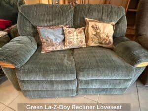 Green-La-Z-Boy-Recliner-Loveseat