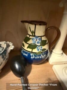 Hand-Painted-Ceramic-Pitcher-From-Dunster