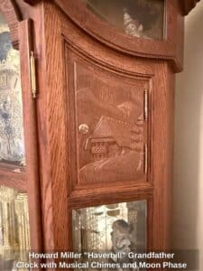 Howard-Miller-Haverhill-Grandfather-Clock-with-Musical-Chimes-and-Moon-Phase-Dial-third-image