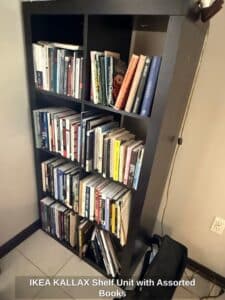 IKEA-KALLAX-Shelf-Unit-with-Assorted-Books