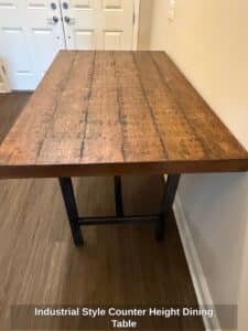 Industrial-Style-Counter-Height-Dining-Table-second-image