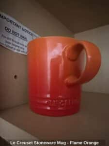 Le-Creuset-Stoneware-Mug-Flame-Orange