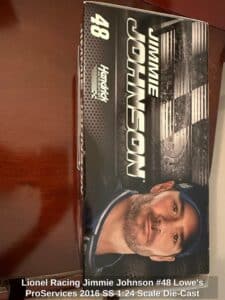 Lionel-Racing-Jimmie-Johnson-Lowes-ProServices-SS-Scale-Die-Cast-Stock-Car-of-second-image-1
