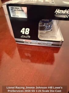 Lionel-Racing-Jimmie-Johnson-Lowes-ProServices-SS-Scale-Die-Cast-Stock-Car-of-third-image-1