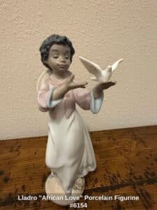 Lladro-African-Love-Porcelain-Figurine-