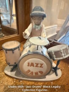 Lladro-Jazz-Drums-Black-Legacy-Collection-Figurine