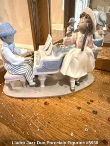 Lladro-Jazz-Duo-Porcelain-Figurine-