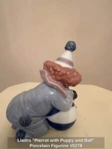 Lladro-Pierrot-with-Puppy-and-Ball-Porcelain-Figurine-second-image