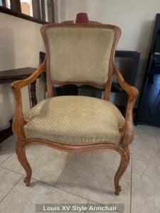 Louis-XV-Style-Armchair