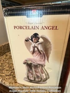 Members-Mark-Hand-Painted-Porcelain-Angel-Figurine-Holiday-Collection