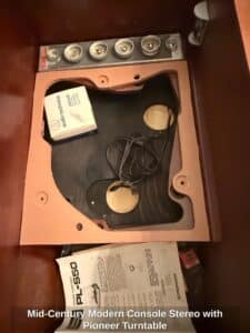 Mid-Century-Modern-Console-Stereo-with-Pioneer-Turntable-second-image-1