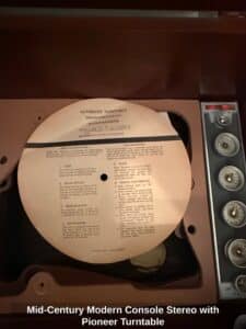Mid-Century-Modern-Console-Stereo-with-Pioneer-Turntable-third-image-1