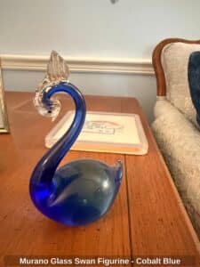 Murano-Glass-Swan-Figurine-Cobalt-Blue-1