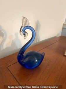 Murano-Style-Blue-Glass-Swan-Figurine-1