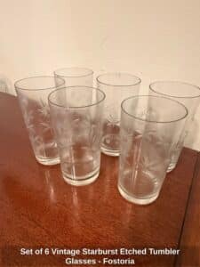 Set-of-Vintage-Starburst-Etched-Tumbler-Glasses-Fostoria-1
