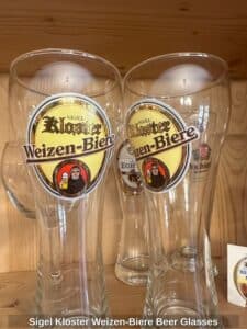 Sigel-Kloster-Weizen-Biere-Beer-Glasses