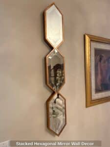Stacked-Hexagonal-Mirror-Wall-Decor