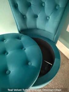 Teal-Velvet-Tufted-Storage-Ottoman-Chair-second-image