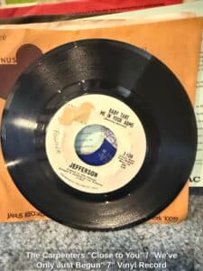 The-Carpenters-Close-to-You-or-Weve-Only-Just-Begun-Vinyl-Record-second-image-1