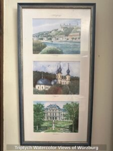 Triptych-Watercolor-Views-of-Wrzburg