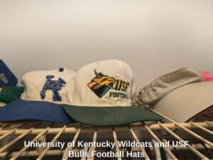 University-of-Kentucky-Wildcats-and-USF-Bulls-Football-Hats-1