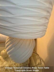 Vintage-Textured-Ceramic-Rope-Twist-Table-Lamp-with-Drum-Shade-third-image
